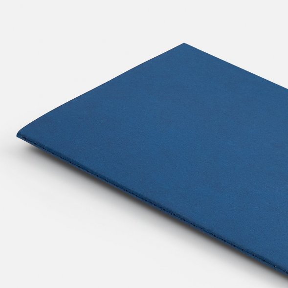 Блокнот Marco в клетку, синий 