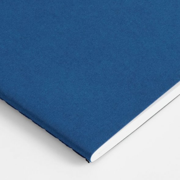 Блокнот Marco в клетку, синий 