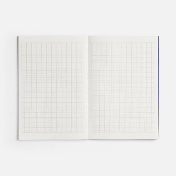 Блокнот Marco в клетку, синий 