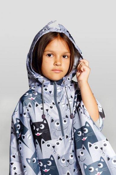 Дождевик-пончо детский AquaStop Kids на заказ 