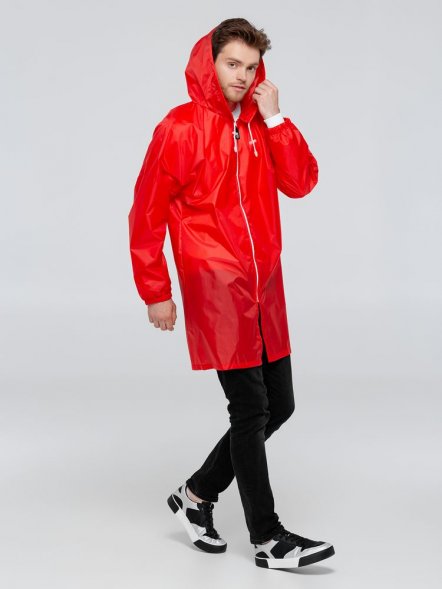 Дождевик «Воплащение всего», красный 