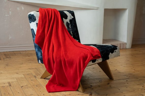 Плед Plush, красный 