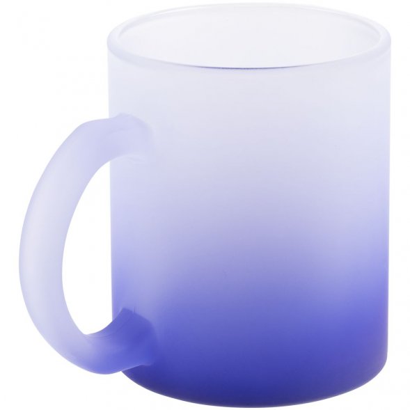 Кружка Grade Fade для сублимационной печати, матовая, синяя 