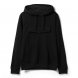 Худи унисекс с карманом на груди Chest Pocket, черное 