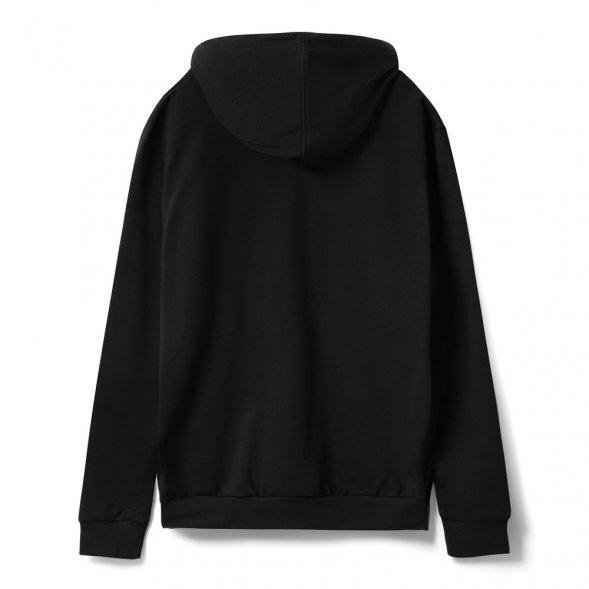 Худи унисекс с карманом на груди Chest Pocket, черное 
