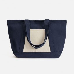 Шопер Shophop, синий с неокрашенным