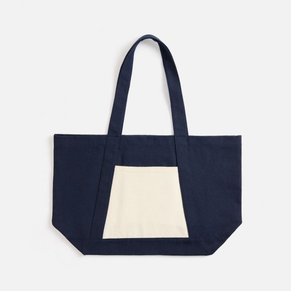 Шопер Shophop, синий с неокрашенным 