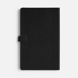 Ежедневник Lungo, недатированный, черный