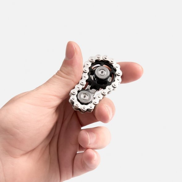 Антистресс Enchain, серебристый 