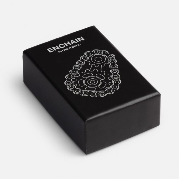 Антистресс Enchain, серебристый 