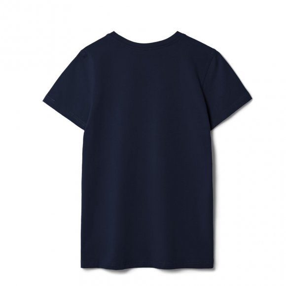 Футболка женская T-bolka Stretch Lady, темно-синяя (navy) 
