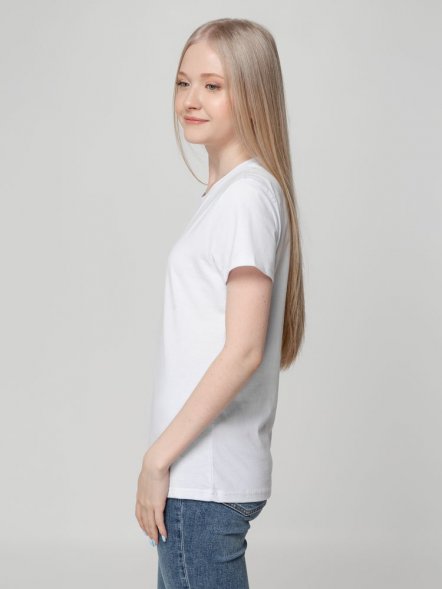 Футболка женская T-bolka Lady, белая 
