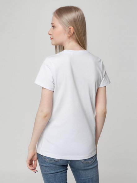Футболка женская T-bolka Lady, белая 