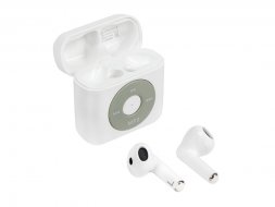 Беспроводные наушники HIPER TWS MP3 (HTW-HDX15), белый