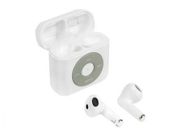 Беспроводные наушники HIPER TWS MP3 (HTW-HDX15), белый 