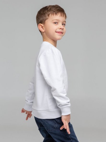 Свитшот детский Toima Kids 2.0, белый 