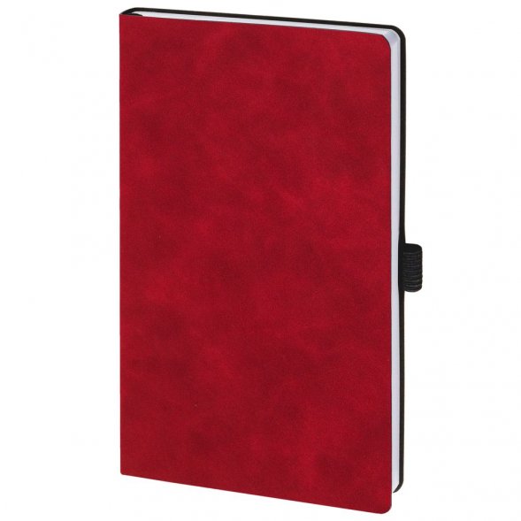 Ежедневник Nubuck Touch, недатированный, красный 