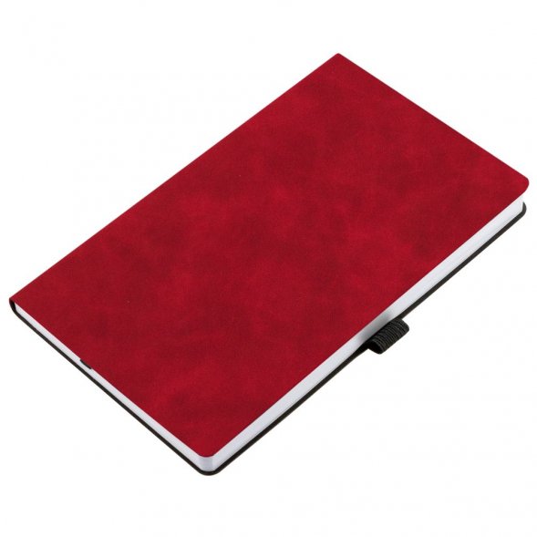 Ежедневник Nubuck Touch, недатированный, красный 