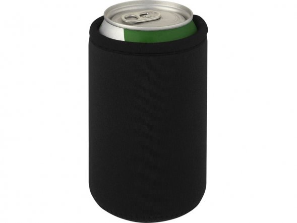 Vrie Держатель-рукав для жестяных банок из переработанного неопрена, черный 