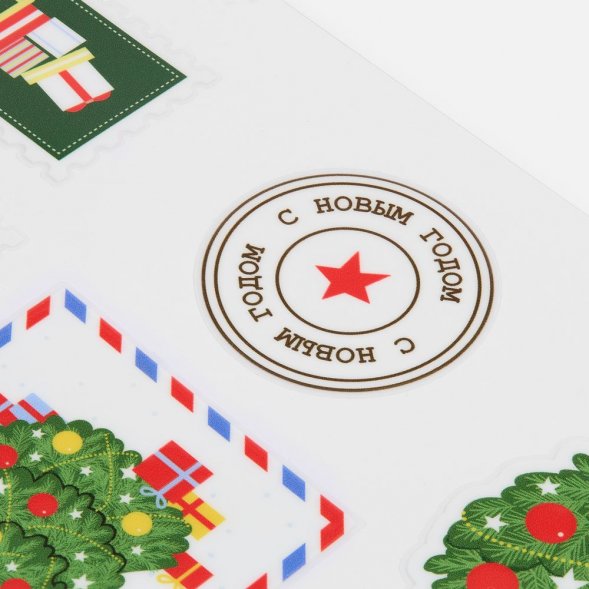 Стикерпак UV-DTF Thematik, новогодний 