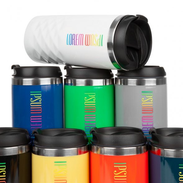 Термостакан Prism, черный 