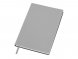 Бизнес-блокнот C1 софт-тач, гибкая обложка, 128 листов, серый 
