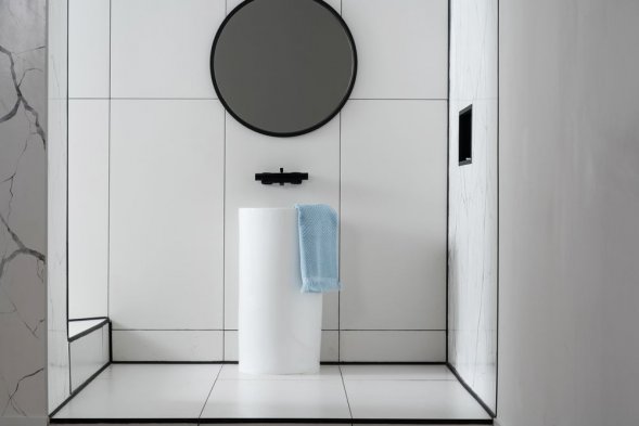 Полотенце Morena, среднее, белое 