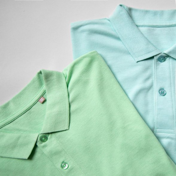 Рубашка поло мужская Planet Men, темно-зеленая 