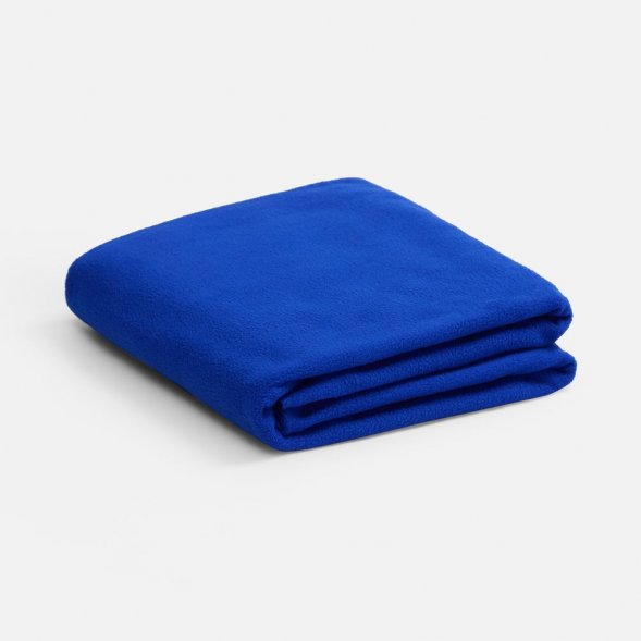 Флисовый плед Warm&amp;amp;Peace XL, ярко-синий 