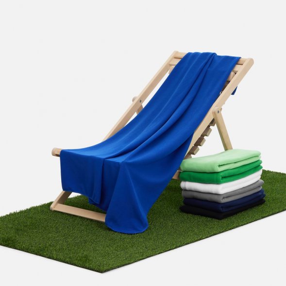 Флисовый плед Warm&amp;amp;Peace XL, ярко-синий 