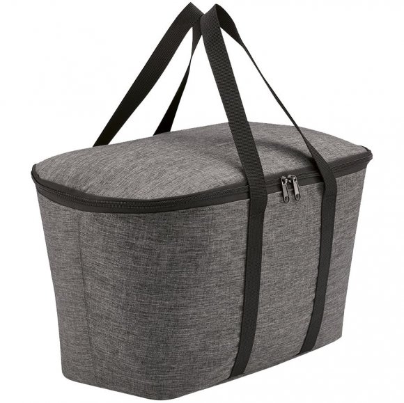 Термосумка Coolerbag Twist, серый меланж 