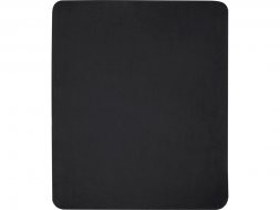 Плед Willow из флиса, вторичного ПЭТ, черный