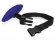 Багажные весы с покрытием soft touch Gravity, синий 
