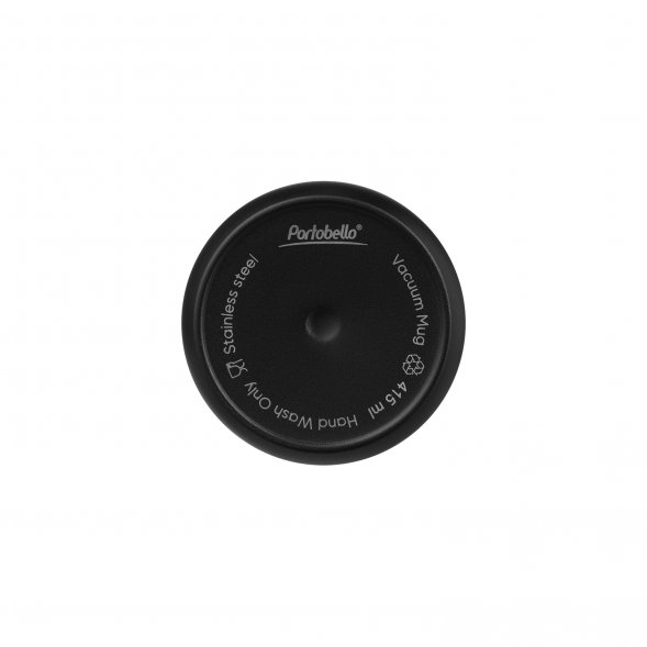 Термокружка вакуумная Toledo, черная 