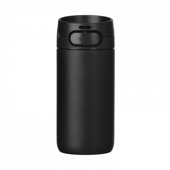 Термокружка вакуумная Toledo, черная 