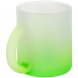 Кружка Grade Fade для сублимационной печати, матовая, зеленая 