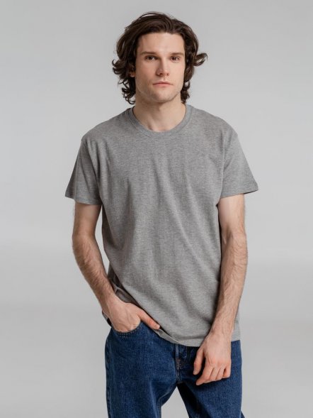 Футболка Imperial 190, серый меланж 