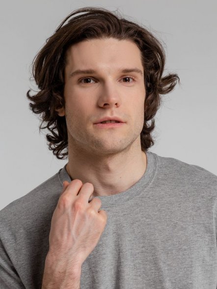 Футболка Imperial 190, серый меланж 