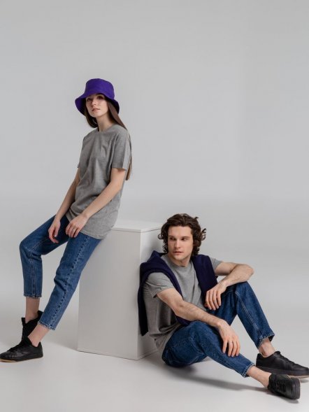 Футболка Imperial 190, серый меланж 