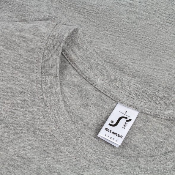 Футболка Imperial 190, серый меланж 