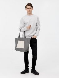 Шопер Shophop, серый с неокрашенным