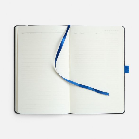 Ежедневник Lungo, недатированный, синий 