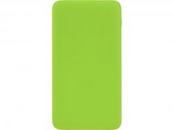 Внешний аккумулятор Powerbank C2, 10000 mAh зеленое яблоко