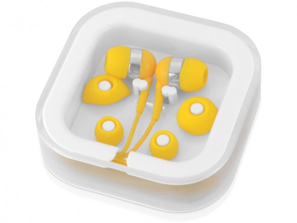 Наушники суперлегкие Sargas, желтый 