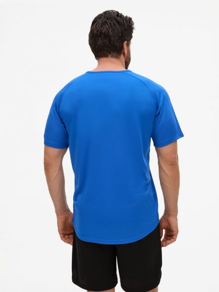 Футболка унисекс Sporty 140, ярко-синяя 