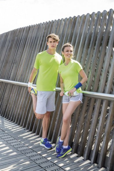 Футболка унисекс Sporty 140, ярко-синяя 