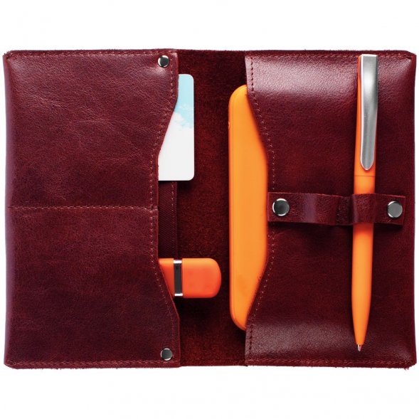 Органайзер для зарядных устройств Apache, темно-красный 