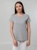 Футболка женская T-bolka Stretch Lady, серый меланж 
