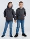 Худи детское Kirenga Kids 2.0, темно-серое (графит) 