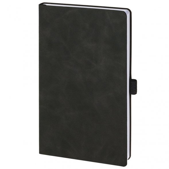 Ежедневник Nubuck Touch, недатированный, черный 